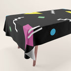 Memphis pattern 62 - 80s / 90s Retro Tablecloth Gallery Image 1