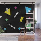 Memphis pattern 62 - 80s / 90s Retro Wall Mural Gallery Image 1