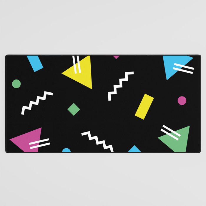 Memphis pattern 62 - 80s / 90s Retro Desk Mat Gallery Image 3