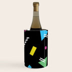 Memphis pattern 62 - 80s / 90s Retro Wine Chiller Gallery Image 3