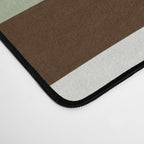 Palm Springs Mid-Century Modern Abstract in Brown, Sage, Light Gray, and Cream Desk Mat Gallery Image 4