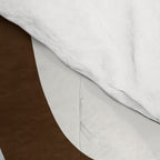 Palm Springs Mid-Century Modern Abstract in Brown, Sage, Light Gray, and Cream Comforter Gallery Image 4