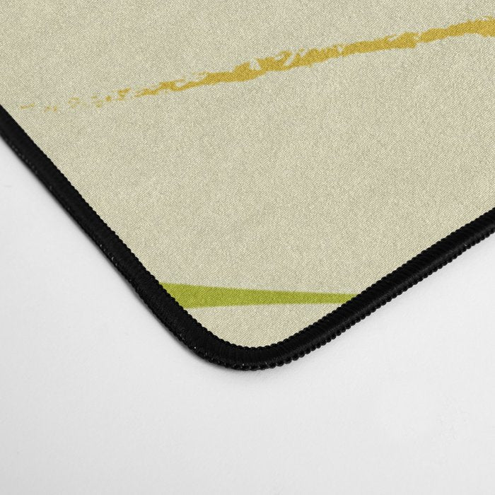 Modern Abstract Art Tropical Leaves Desk Mat Gallery Image 4