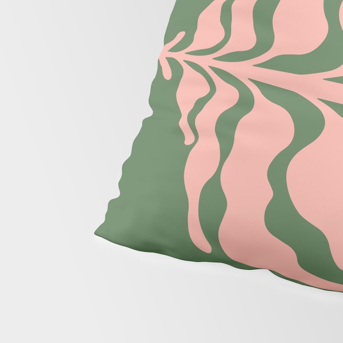 Cosmos: Matisse Leaf | Color Series I Pillow Sham Gallery Image 4