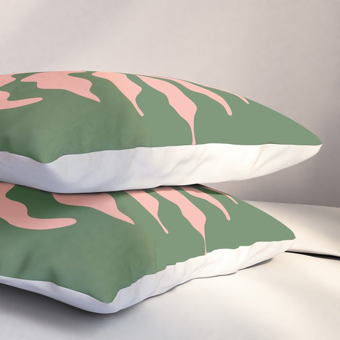 Cosmos: Matisse Leaf | Color Series I Pillow Sham Gallery Image 3