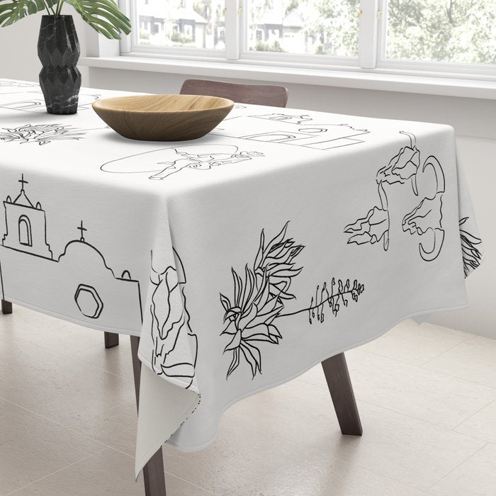 Dwellings of Goliad Tablecloth Gallery Image 3
