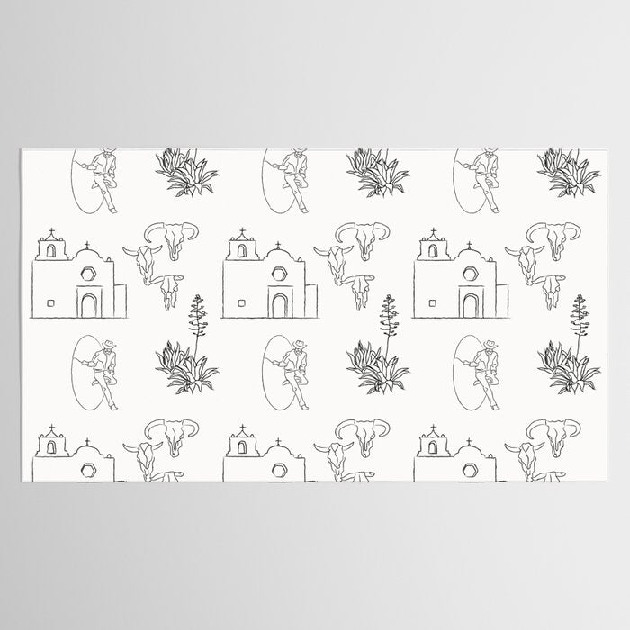 Dwellings of Goliad Tablecloth Gallery Image 2