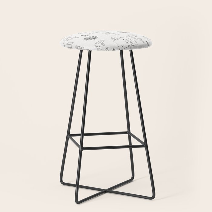 Dwellings of Goliad Stool Gallery Image 1
