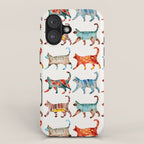 Cat Collection: Watercolor iPhone Case Gallery Image 1