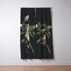Minimal Collage/ Hand, Plants and Butterflies 7 Window Curtain Gallery Image 3