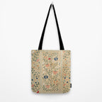 Uzbekistan Suzani Nim Print Tote Bag Gallery Image 2