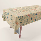 Uzbekistan Suzani Nim Print Tablecloth Gallery Image 1