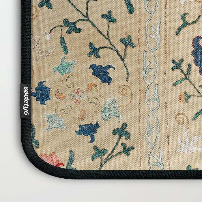 Uzbekistan Suzani Nim Print Laptop Sleeve Gallery Image 3