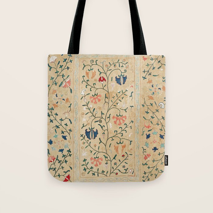 Uzbekistan Suzani Nim Print Tote Bag Gallery Image 1