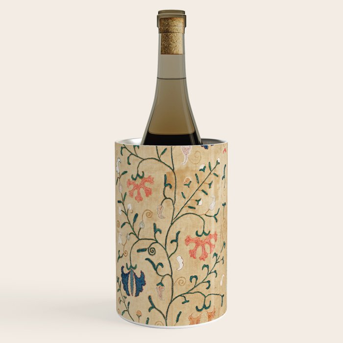 Uzbekistan Suzani Nim Print Wine Chiller Gallery Image 1
