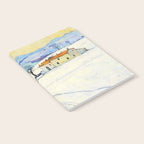 Winter in Tuscany Watercolor Landscape Notebook Gallery Image 2