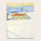 Winter in Tuscany Watercolor Landscape Notebook Gallery Image 4