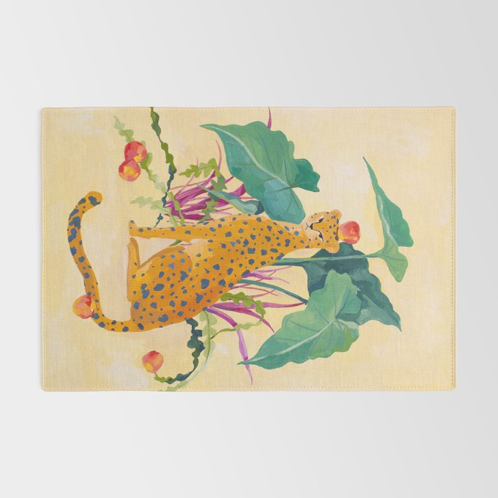 Cheetah and Apples Rug Gallery Image 2