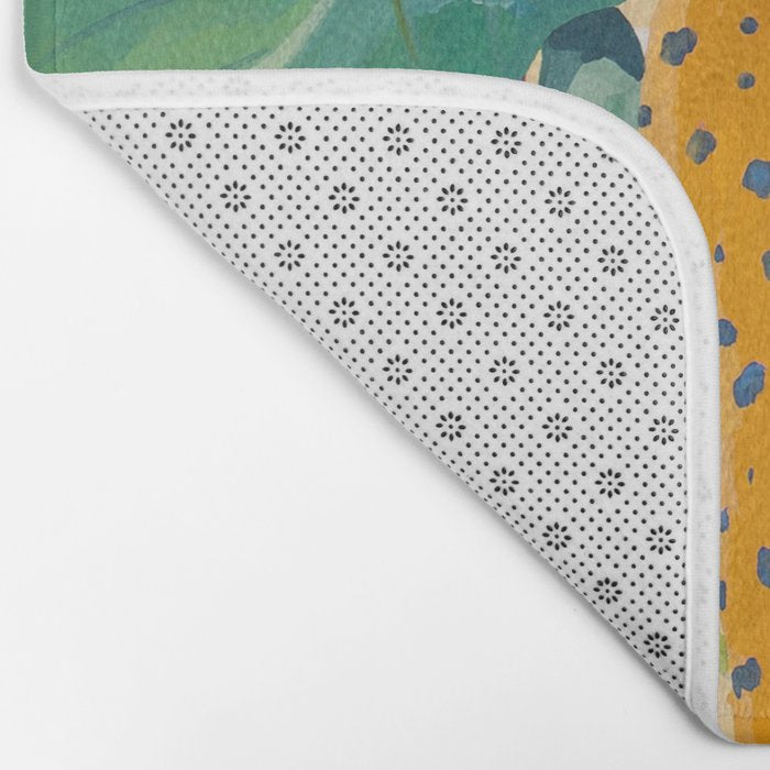 Cheetah and Apples Bath Mat Gallery Image 2