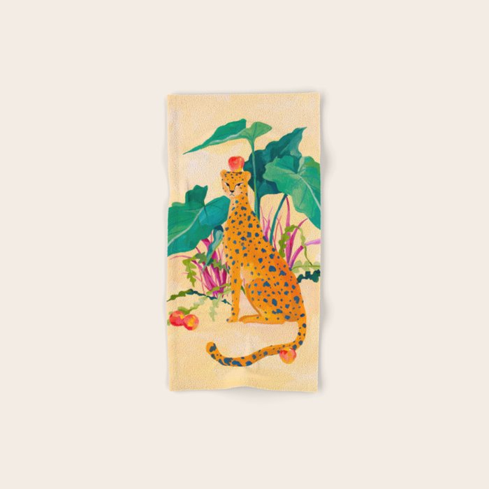 Cheetah and Apples Towels Gallery Image 1