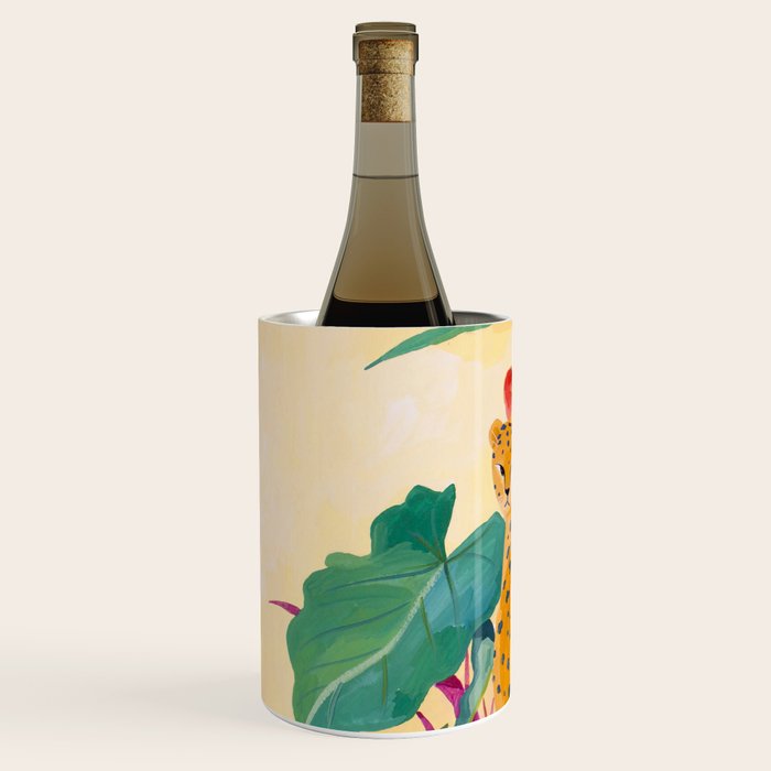 Cheetah and Apples Wine Chiller Gallery Image 2