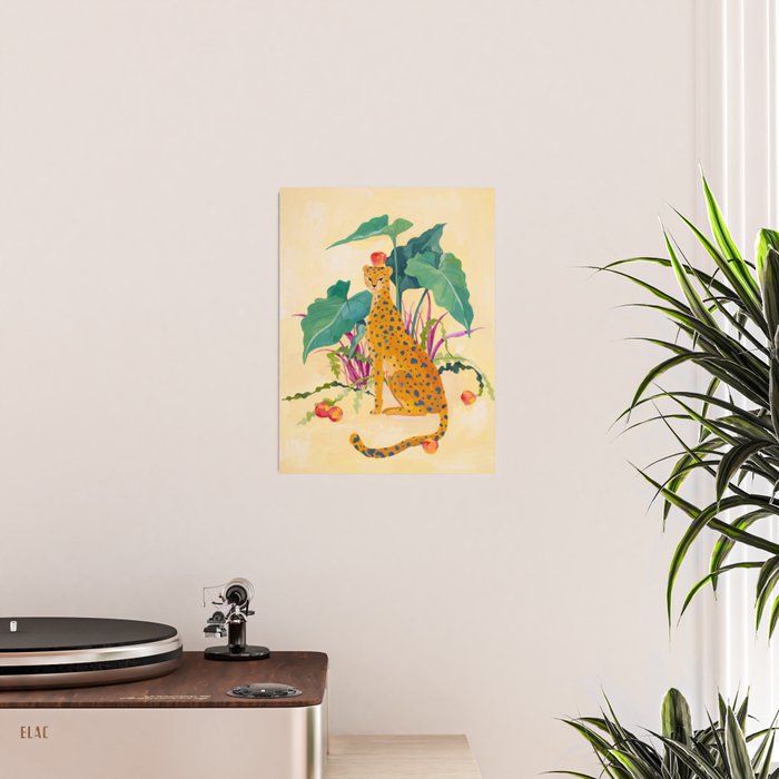 Cheetah and Apples Poster Gallery Image 2