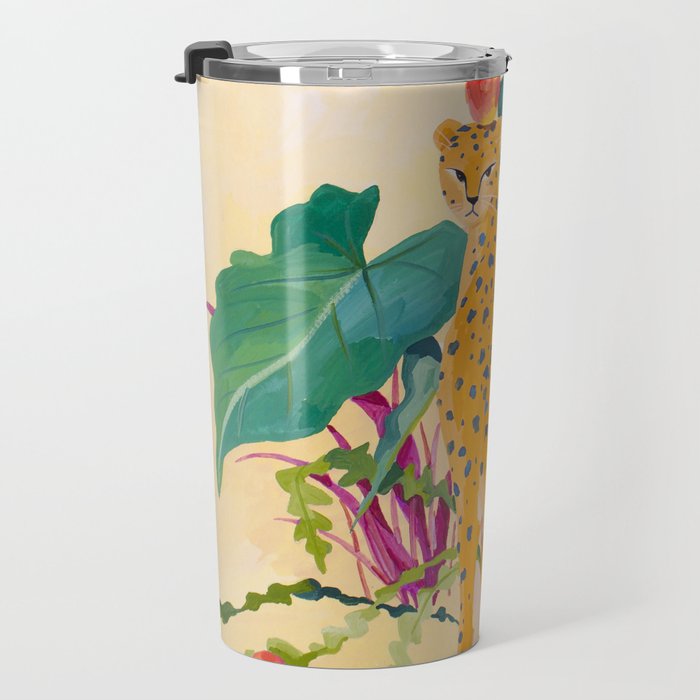 Cheetah and Apples Travel Mug Gallery Image 3