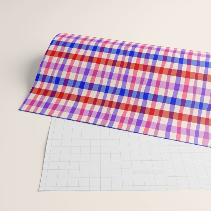 Summer Gingham Picnic  Wrapping Paper Gallery Image 2