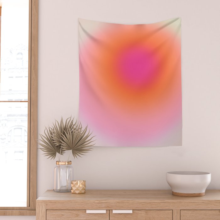 Sunrise Gradient Wall Tapestry Gallery Image 2