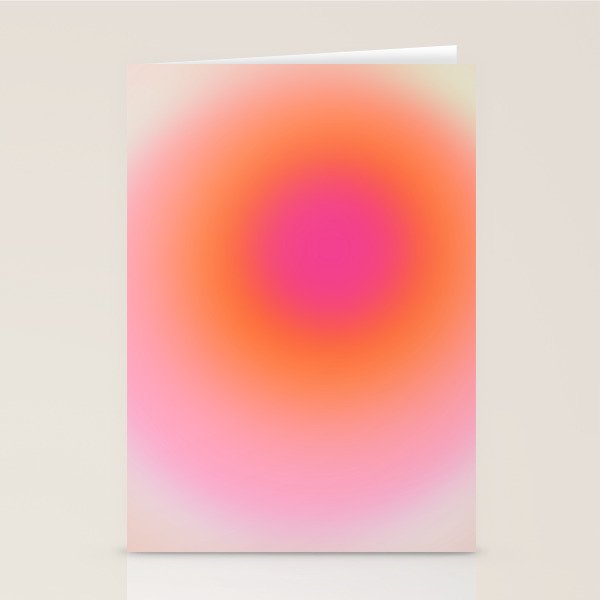 Sunrise Gradient Stationery Card Gallery Image 2