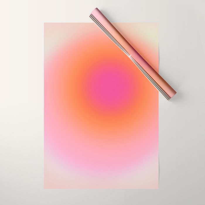 Sunrise Gradient Wrapping Paper Gallery Image 1