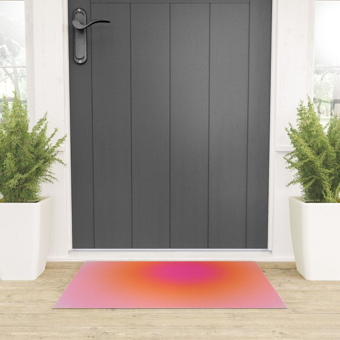 Sunrise Gradient Welcome Mat Gallery Image 3