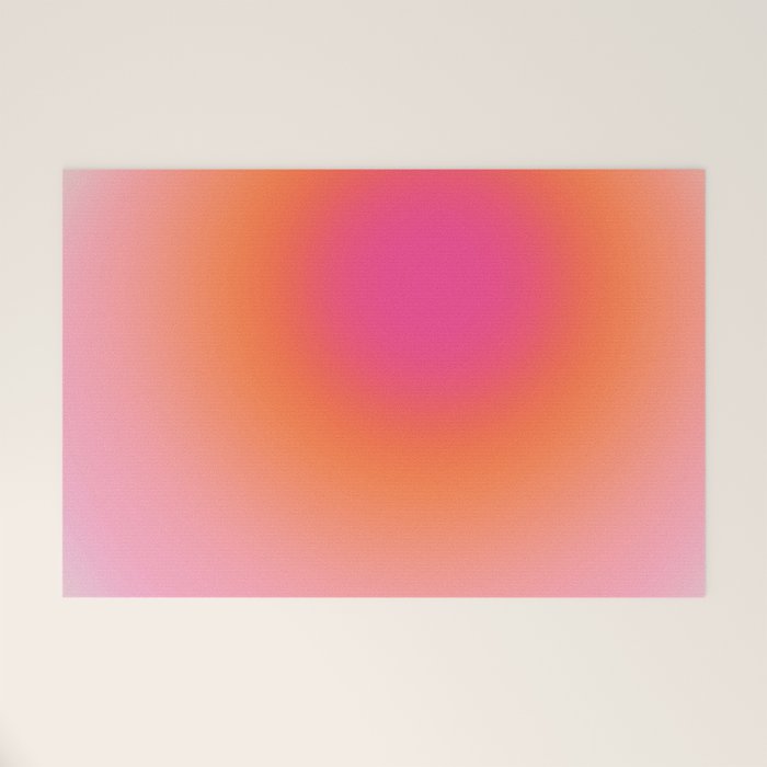 Sunrise Gradient Welcome Mat Gallery Image 1