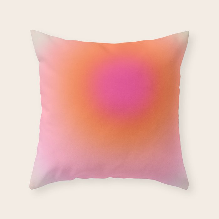 Sunrise Gradient Throw Pillow Gallery Image 6