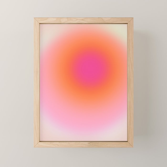 Sunrise Gradient Mini Art Print Gallery Image 1