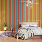 Gradient Arch X Bright Rainbow Mid Century Modern Rainbow Wallpaper Gallery Image 3