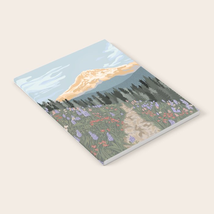 Mount Rainier National Park Notebook Gallery Image 1