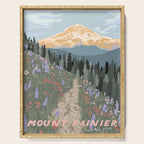 Mount Rainier National Park Serving Tray Gallery Image 1