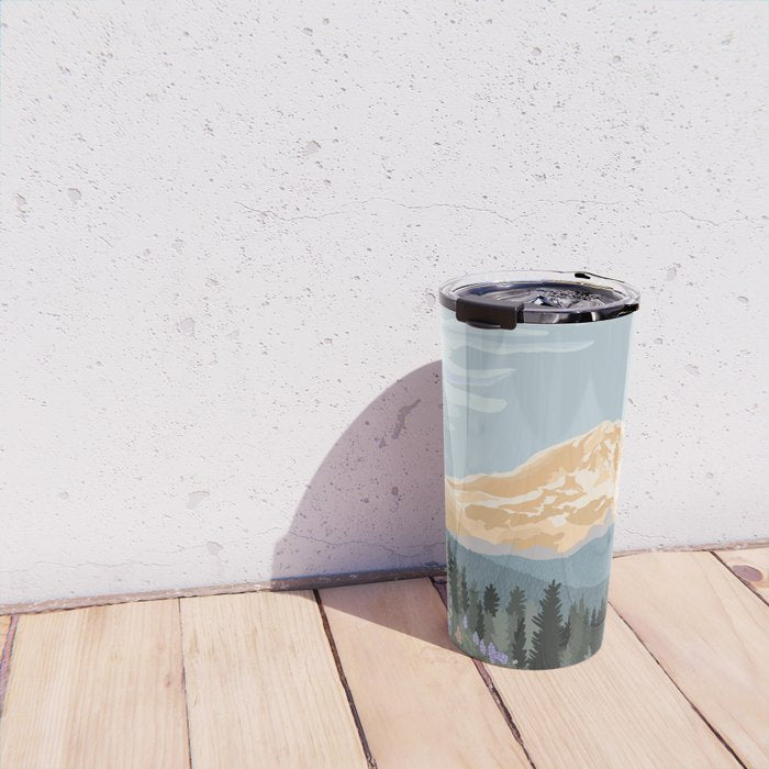 Mount Rainier National Park Travel Mug Gallery Image 4