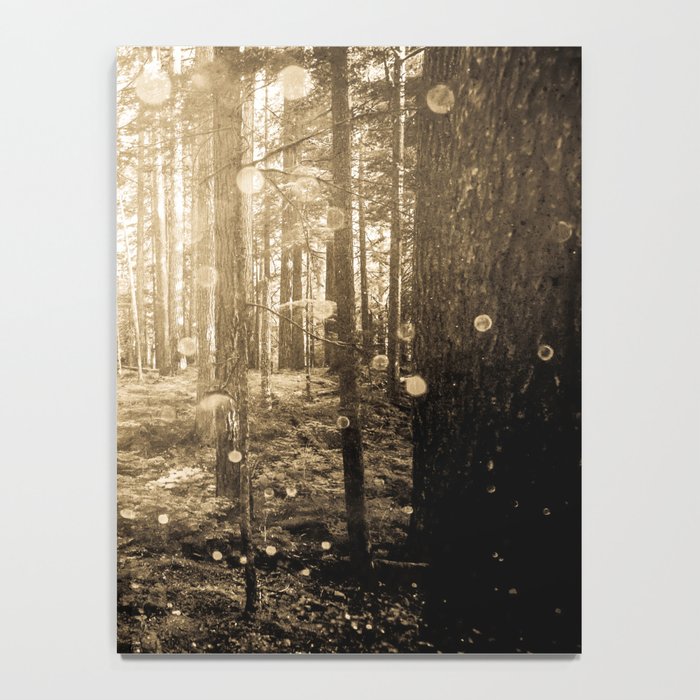 Vintage Sepia Fairy Forest Notebook Gallery Image 4