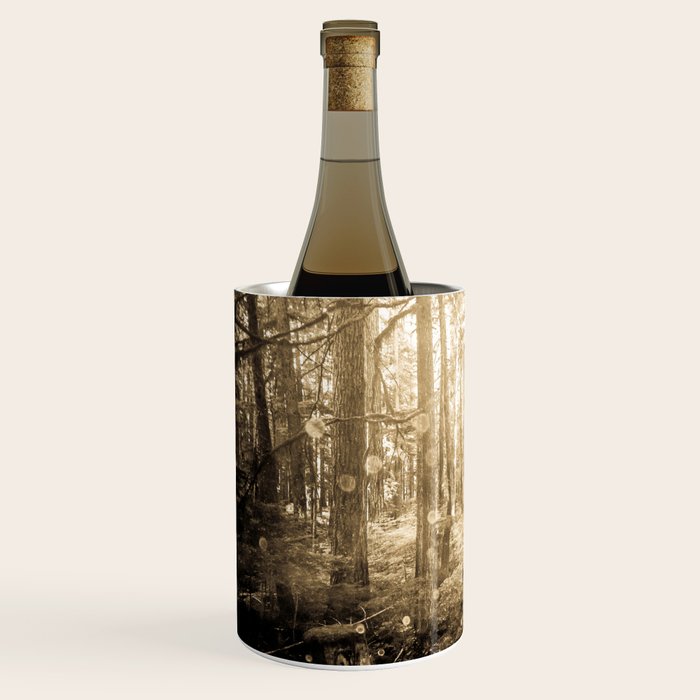 Vintage Sepia Fairy Forest Wine Chiller Gallery Image 2