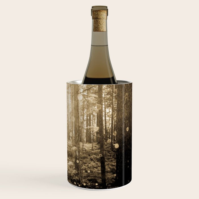 Vintage Sepia Fairy Forest Wine Chiller Gallery Image 3
