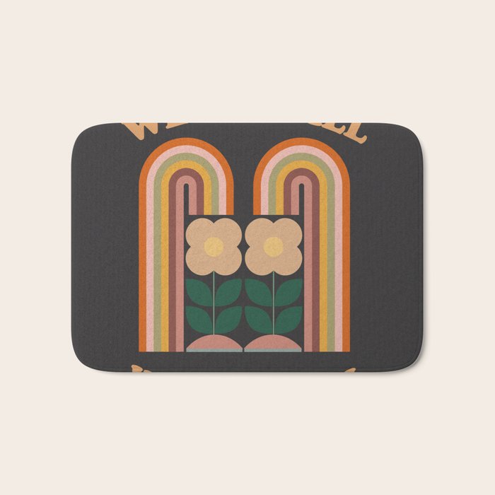 We Are All Wonderful  Bath Mat Gallery Image 1