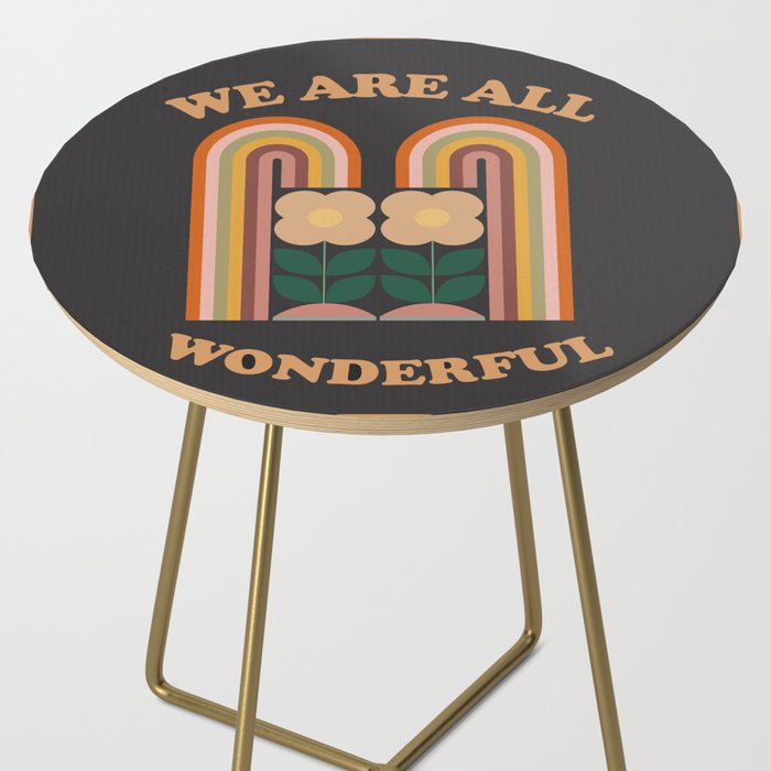 We Are All Wonderful  Side Table Gallery Image 2