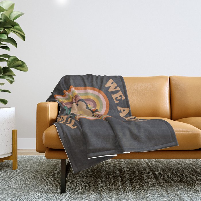We Are All Wonderful  Throw Blanket Gallery Image 1