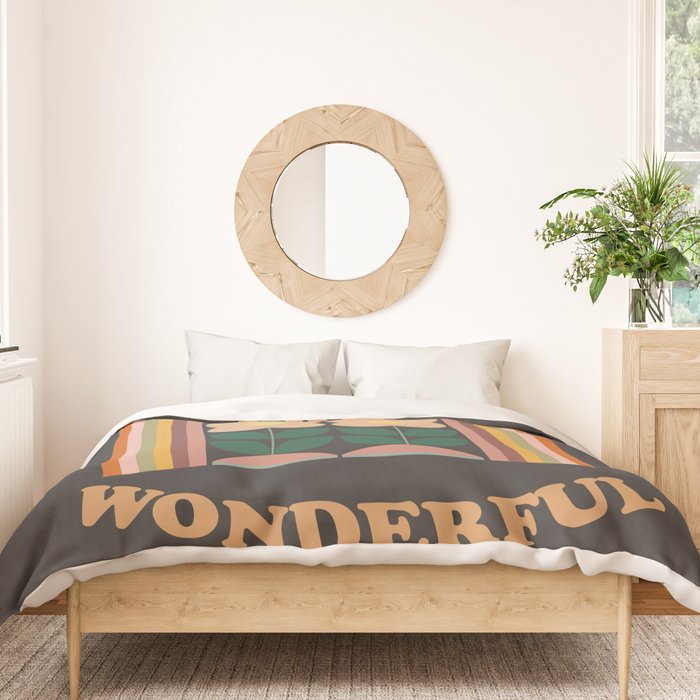 We Are All Wonderful  Duvet Cover Gallery Image 3