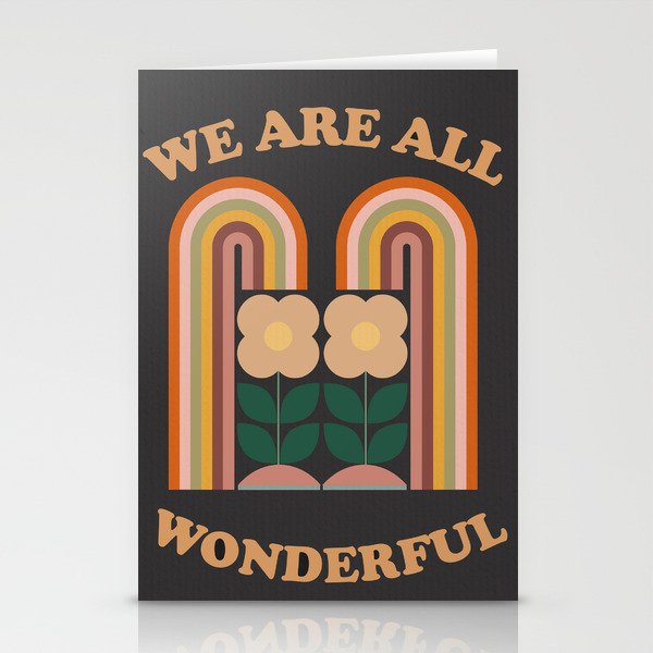 We Are All Wonderful  Stationery Card Gallery Image 1
