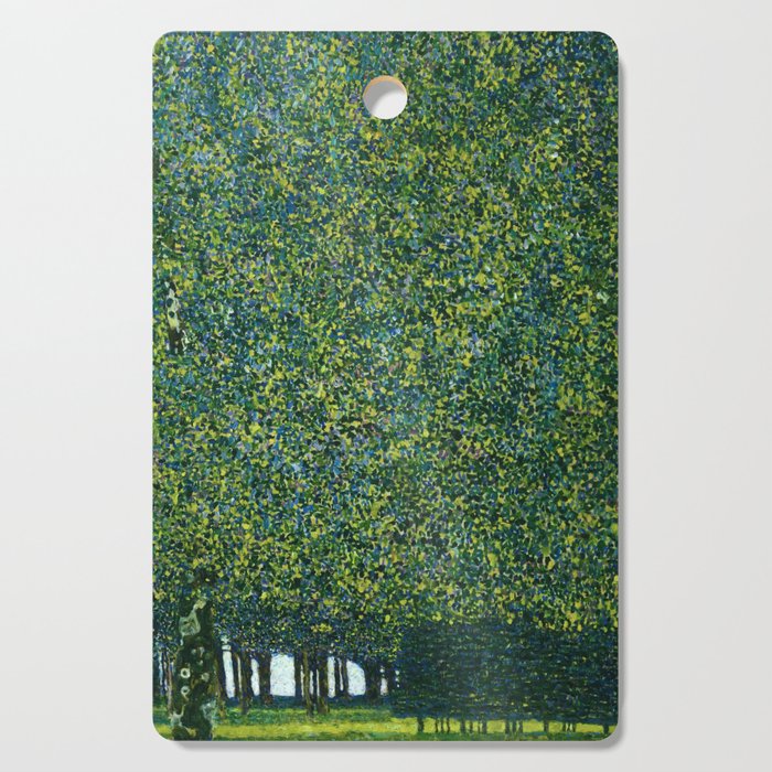 Gustav Klimt "The Park" Cutting Board Gallery Image 1