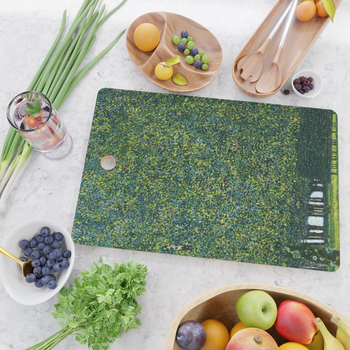 Gustav Klimt "The Park" Cutting Board Gallery Image 2