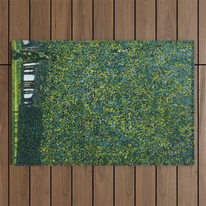 Gustav Klimt "The Park" Outdoor Rug Gallery Image 1
